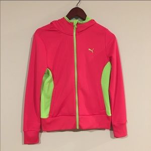 PUMA zip up jacket